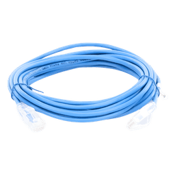 Cable de Parcheo Slim UTP Cat6A / 3 m (9.84 ft) / 28 AWG / Azul