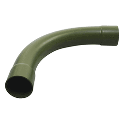 Curva/Codo de 90 PVC Conduit pesado de 3/4" (19mm). 