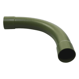 Curva/Codo de 90 PVC Conduit pesado de 3/4" (19mm). 