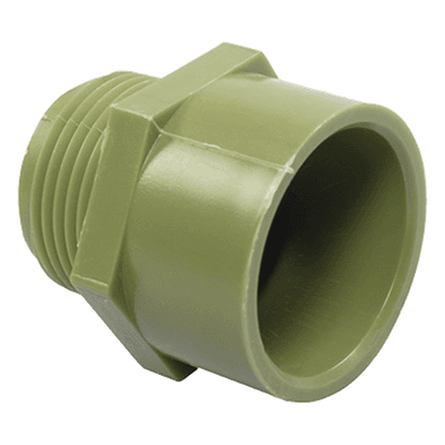 Conector para Tubería PVC Conduit Pesado de 1" (25 mm). 