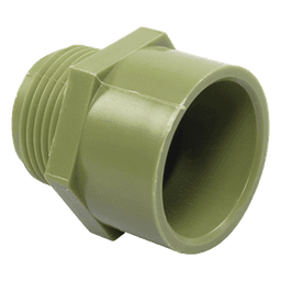Conector para Tubería PVC Conduit Pesado de 1" (25 mm). 