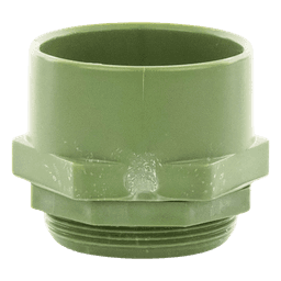Conector para Tubería PVC Conduit Pesado de 2" (50 mm). 