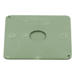  Tapa para Caja Cuadrada de 4 " para instalaciones con tubería PVC Conduit pesado.