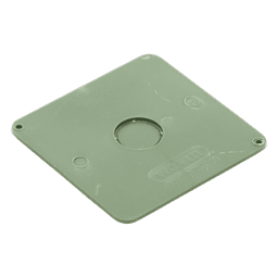  Tapa para Caja Cuadrada de 4 " para instalaciones con tubería PVC Conduit pesado.