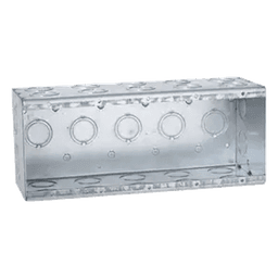 Caja Multigang de 5 Gangs/ Profundidad de 3-1/2 Pulgadas (8.89 cm)/ 29 Entradas de 1/2 - 3/4.