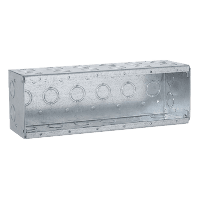 Caja Multigang de 6 Gangs/ Profundidad de 3-1/2 Pulgadas (8.89 cm)/ 34 Entradas de 1/2 - 3/4 Pulgadas (1.27 - 1.91 cm)