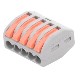 Conector Compacto para 1 Cable de Entrada 4 Cables de Salida / Cables Compatibles 12AWG-28AWG