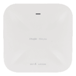 Punto de Acceso Mesh Wi-Fi 6 Industrial para Exterior Omnidireccional 5.95Gbps, MU-MIMO 4x4, 360°, Filtros Anti Interferencia y Auto Optimización con IA, puerto eth 2.5G y SFP