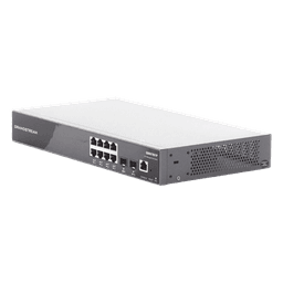 Switch PoE+ Gigabit Administrable / 8 puertos 10/100/1000 Mbps + 2 Puertos SFP Uplink / Hasta 120W / Compatible con GWN Cloud.