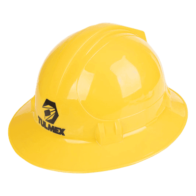 Casco de Seguridad Tipo ala Ancha / Color Amarillo