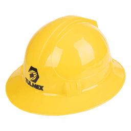 Casco de Seguridad Tipo ala Ancha / Color Amarillo