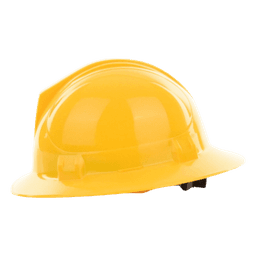 Casco de Seguridad Tipo ala Ancha / Color Amarillo