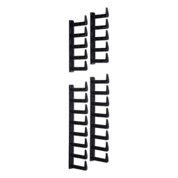 Kit de Dedos Para Administración de Cables en Gabinetes FlexFusion™, de 42 o 45 UR,  Dedos de 100 mm de Longitud, Color Negro 