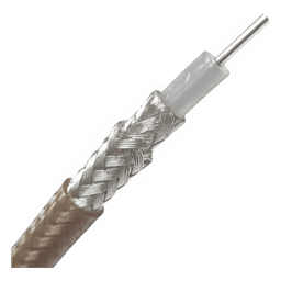Metro de Cable Coaxial Tipo RG-142, Doble Malla, 50 Ohms