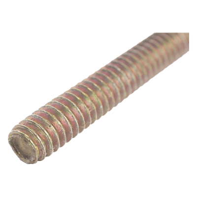 Varilla Roscada Tropicalizada / 3/8" (9.5 mm) x 3000 mm / Acabado Níquel-Cromado / Resistente a Corrosión / Uso Exterior e Industrial