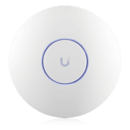 Punto de Acceso UniFi WiFi 6E Enterprise, alta densidad, hasta 600 usuarios, Mu-MIMO 4x4, bandas 2.4/5/6 Ghz, (1) puerto RJ45 2.5G (POE+ no incluido)