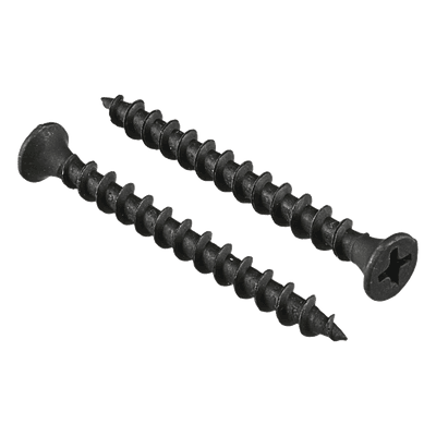 Tornillo - Pija Multiusos fosfatizada #6 x 1 1/2", Bolsa con 100 piezas.