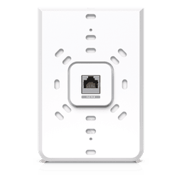 Access Point UniFi U6 In Wall/Montaje p/pared, WIFI 6 2.4 Y 5 Ghz, hasta 5.3 Gbps, 1 pto PoE In, 4 ptos secundarios (1 PoE Out)
