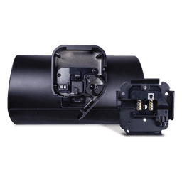 Altavoz Exterior | 2 Vías | Controlador de 6,5" |  Tweeter de 1" |  Radiador que Mejora los Graves | Tecnología de Montaje de Bloqueo Rápido | 120 W | 8Ω | Negro