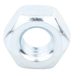 Tuerca Hexagonal Galvanizada de 1/4" (6.4 mm)/ Bolsa con 250 piezas.