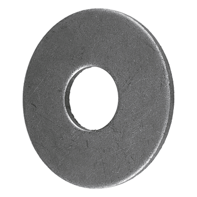 Arandela Plana Galvanizada de 1/4" / Bolsa con 300 piezas.