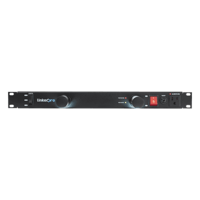 PDU para Distribución de Energía, Montaje en Rack, 11 salidas, Instalación Horizontal, de 19in, 1U, 15 Amp, 120 Vca, Con Indicador Led 