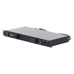 PDU para Distribución de Energía, Montaje en Rack, 11 salidas, Instalación Horizontal, de 19in, 1U, 15 Amp, 120 Vca, Con Indicador Led 