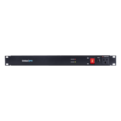PDU para Distribución de Energía, Montaje en Rack, 11 salidas, Instalación Horizontal, de 19in, 1U, 15 Amp, 120 Vca