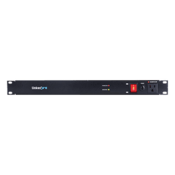 PDU para Distribución de Energía, Montaje en Rack, 11 salidas, Instalación Horizontal, de 19in, 1U, 15 Amp, 120 Vca