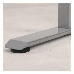 Base de Escritorio Motorizado Profesional / Altura Ajustable 60-125cm / Estructura Estable / Funcionamiento Suave / 3 Preset de Posiciones / Color Gris / Soporta hasta 100Kg de carga 