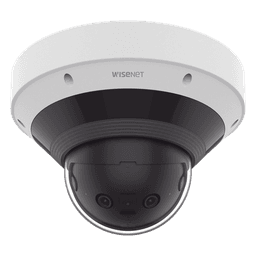 Cámara Panorámica Multisensor 8 MP / Visión hasta 209° / Análisis con inteligencia artificial / Detección Persona-Vehículo / WiseNR II y WiseStream III / WDR 120dB / IR 20 mts / IP66 / IK10 / NEMA 4X
