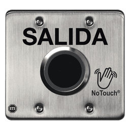 Interruptor IR NoTouch® de Acero Inoxidable, Salida Doble, SALIDA 