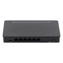 Router Gigabit VPN / Balanceador de cargas / 30,000 sesiones NAT /  6 puertos 10/100/1000 Mbps (WAN/LAN) / Compatible con GWN Cloud.
