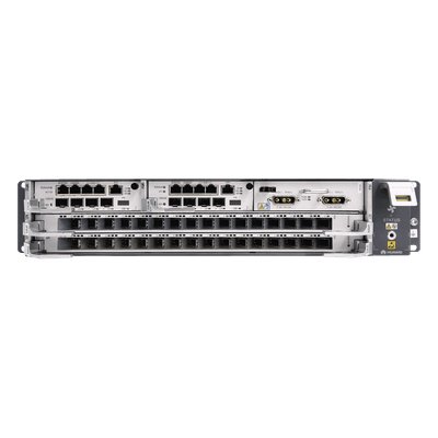 OLT GPON OptiXAccess Carrier Class con 1 tarjeta de 16 puertos GPON, 2 ranuras, 1 Fuente de alimentación AC, 2 UR