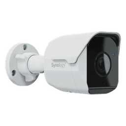Cámara de Vigilancia BC500 | 5 Megapíxeles (2880x1620) | Lente 2.8 mm (110° H) | Visión Nocturna 30 mts | IP67 | IA para Detección de Personas y Vehículos | Compatible con Surveillance Station | Almacenamiento en mic
