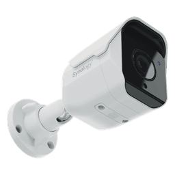 Cámara de Vigilancia BC500 | 5 Megapíxeles (2880x1620) | Lente 2.8 mm (110° H) | Visión Nocturna 30 mts | IP67 | IA para Detección de Personas y Vehículos | Compatible con Surveillance Station | Almacenamiento en mic