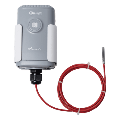 Sensor Industrial de Temperatura con Sonda PT100 y LoRaWAN (Hasta 200°C)