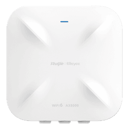 Punto de Acceso Mesh Wi-Fi 6 Industrial para Exterior Sectorial 60°, hasta 5.95 Gbps, MU-MIMO 4x4, Filtros Anti Interferencia y Auto Optimización con IA, puerto eth 2.5G y SFP