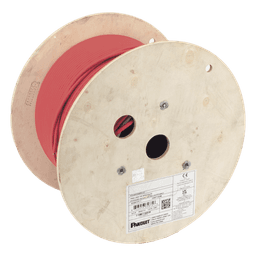 Bobina de Cable UTP de 4 Pares, Vari-MaTriX, Cat6A, 23 AWG, LSZH (Libre de Gases Tóxicos), Color Rojo, 305 Metros (1000 Pies)