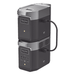 Batería de Litio LFP Inteligente de 1024Wh para Aumentar Tiempo de Respaldo Compatible con EFD330 (DELTA 2)