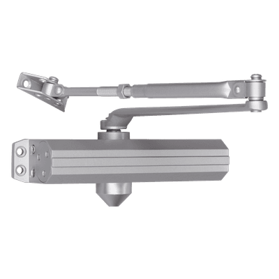 Cierra Puertas  / De Superficie / Puertas de Metal / Puertas de Madera / Ajustable para Tamaños 1~6 / Puertas Hasta 150 kg / Incluye Herrajes / Brazos de Acero Forjado