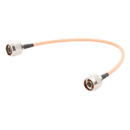 Jumper con Cable LP142 de 30 cm (11.81 pulgadas), con Conectores N Macho a N Macho.