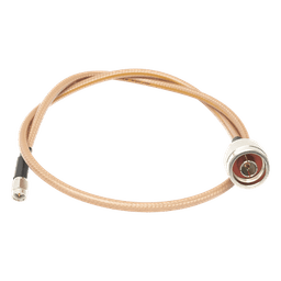 Jumper con Cable LP142 de 60 cm (23.62 Pulgadas), con Conectores N Macho a SMA Macho (Hasta 8 GHz).