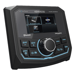 Estéreo marino sumergible IP66, con pantalla de 2.7 pulgadas, conexión Bluetooth, iluminación multicolor variable, con entrada USB 