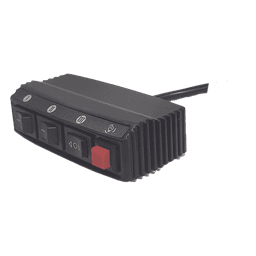 Switch de Control de Patrones de Destello / 5 Interruptores / 12 VCC / 15 A / 104 mm x 55 mm x 33 mm / 4.1 x 2.2 x 1.3 pulgadas