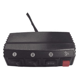 Switch de Control de Patrones de Destello / 5 Interruptores / 12 VCC / 15 A / 104 mm x 55 mm x 33 mm / 4.1 x 2.2 x 1.3 pulgadas