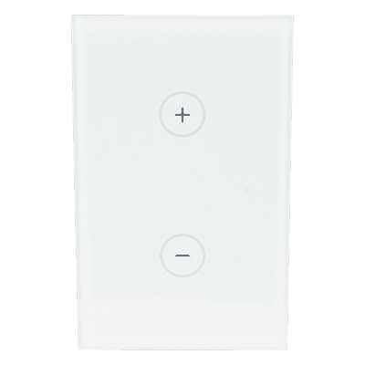 (ZWAVE) Dimmer panel táctil touch inalámbrico Zwave Plus. Compatible con Hubitat HC8, Álula  M2M, otros 