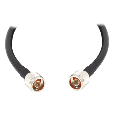 Jumper con Cable LP400 con Conectores N Macho / N Macho de 1.5 Metros (4.92 Pies).