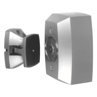 Sujetador Electromagnético de Puerta para Montaje en Pared con Cableado Superficial, 12-120 V, Hasta 40 lb de Sujeción