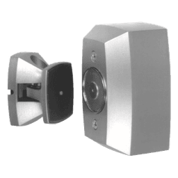 Sujetador Electromagnético de Puerta para Montaje en Pared con Cableado Superficial, 12-120 V, Hasta 40 lb de Sujeción
